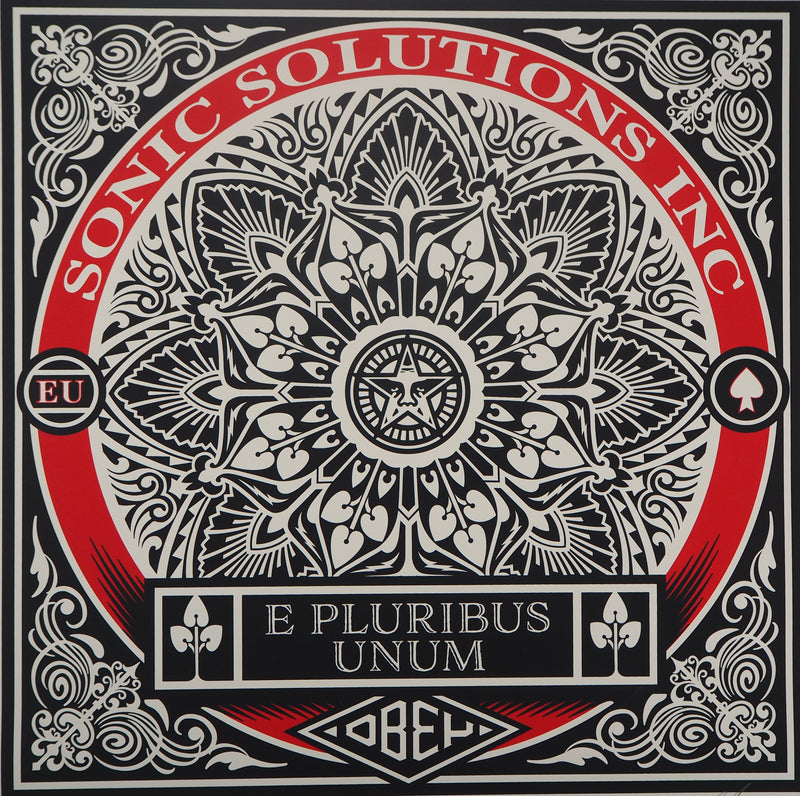 Shepard FAIREY : E Pluribus Unum, Sérigraphie originale signée