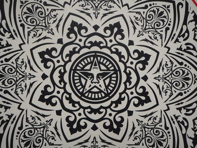 Shepard FAIREY : Mea Culpa, Sérigraphie originale signée