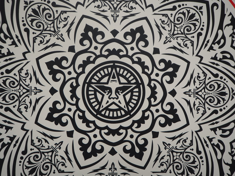 Shepard FAIREY : Mea Culpa, Sérigraphie originale signée