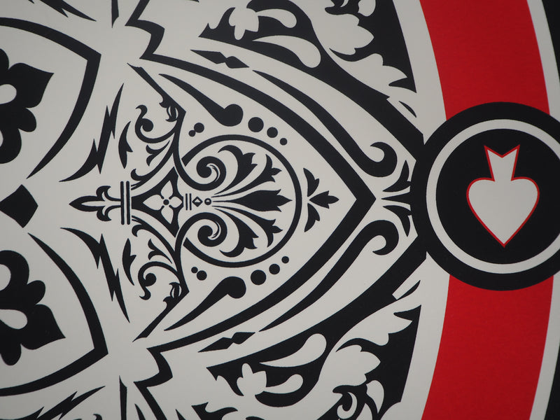 Shepard FAIREY : Mea Culpa, Sérigraphie originale signée