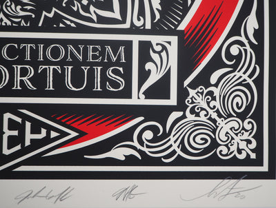 Shepard FAIREY : Resurrectionem Ex-Mortuis, Sérigraphie originale signée