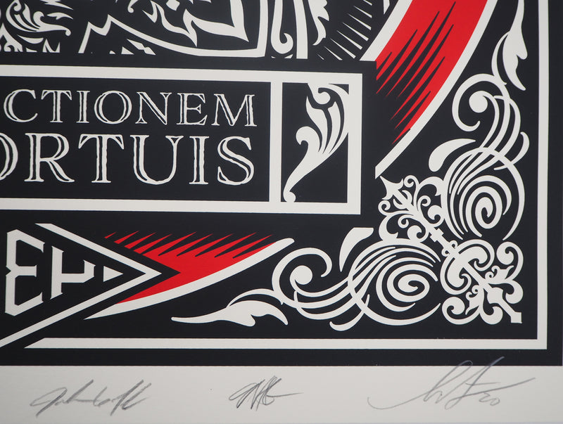 Shepard FAIREY : Resurrectionem Ex-Mortuis, Sérigraphie originale signée