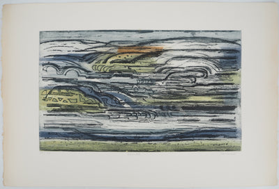 Betty CONNAL : Zenit, Gravure originale (vue générale) - Crédit photo : Galerie Art.Paris