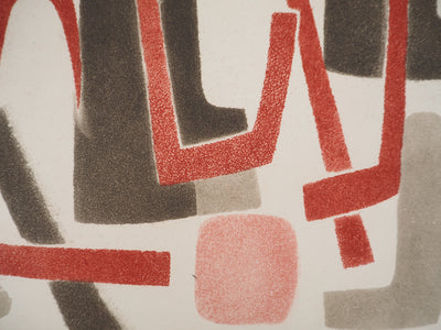 Felicia PACANOWSKA : Sonate, Gravure originale (photo de détail 4) - Crédit photo : Galerie Art.Paris