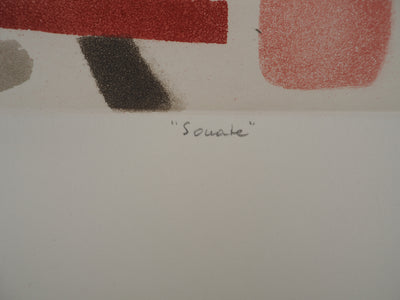 Felicia PACANOWSKA : Sonate, Gravure originale (photo de détail 6) - Crédit photo : Galerie Art.Paris