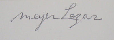 Meyer LAZAR : Cantique des Cantiques, Passion, Je ne vois que toi, Gravure originale (photo de détail 5) - Crédit photo : Galerie Art.Paris