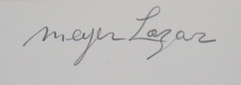 Meyer LAZAR : Cantique des Cantiques, Passion, Je ne vois que toi, Gravure originale (photo de détail 5) - Crédit photo : Galerie Art.Paris