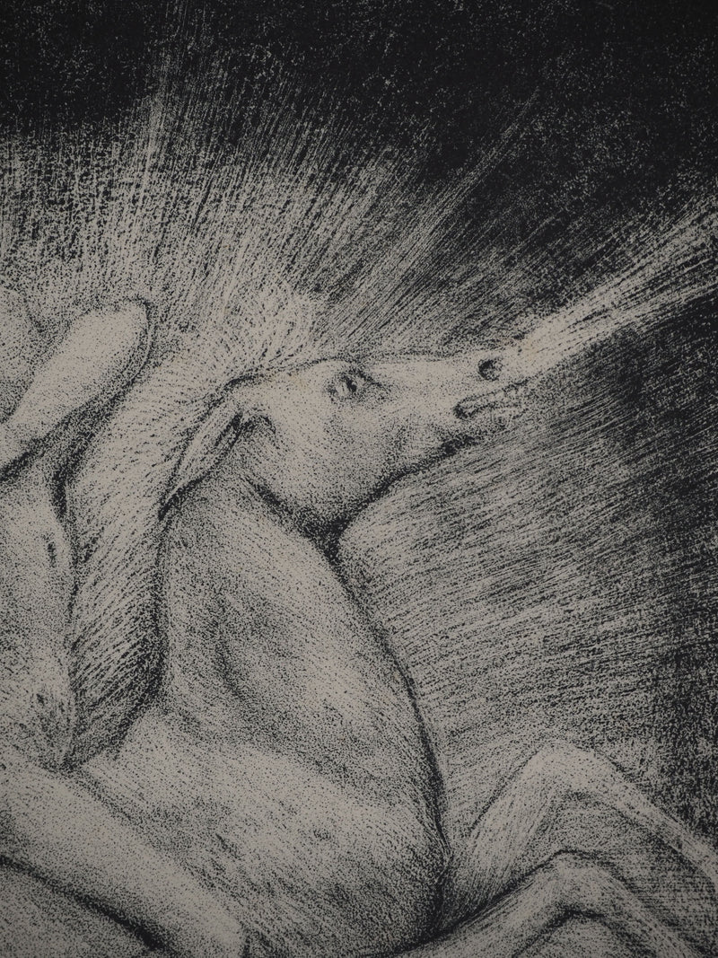Edouard GOERG : Le conquérant, Lithographie originale (photo de détail 5) - Crédit photo : Galerie Art.Paris