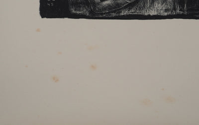 Edouard GOERG : Le conquérant, Lithographie originale (photo de détail 9) - Crédit photo : Galerie Art.Paris
