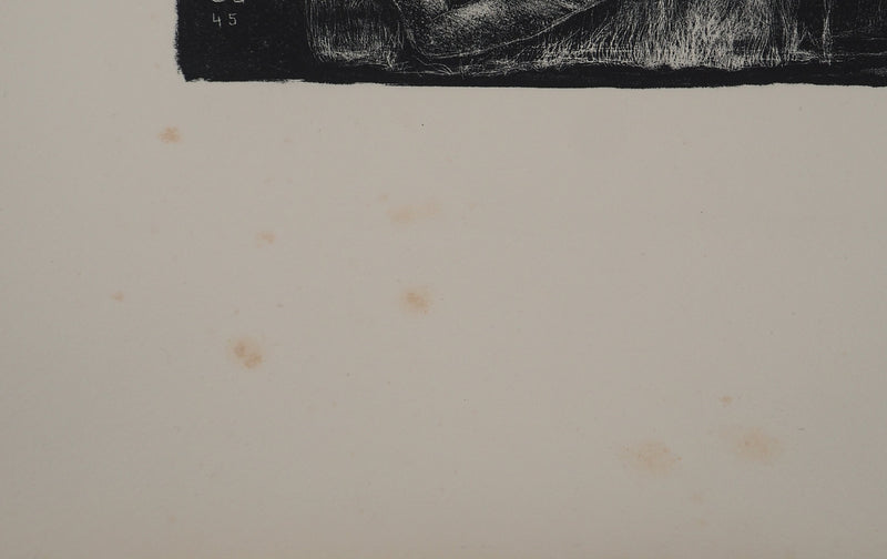 Edouard GOERG : Le conquérant, Lithographie originale (photo de détail 9) - Crédit photo : Galerie Art.Paris