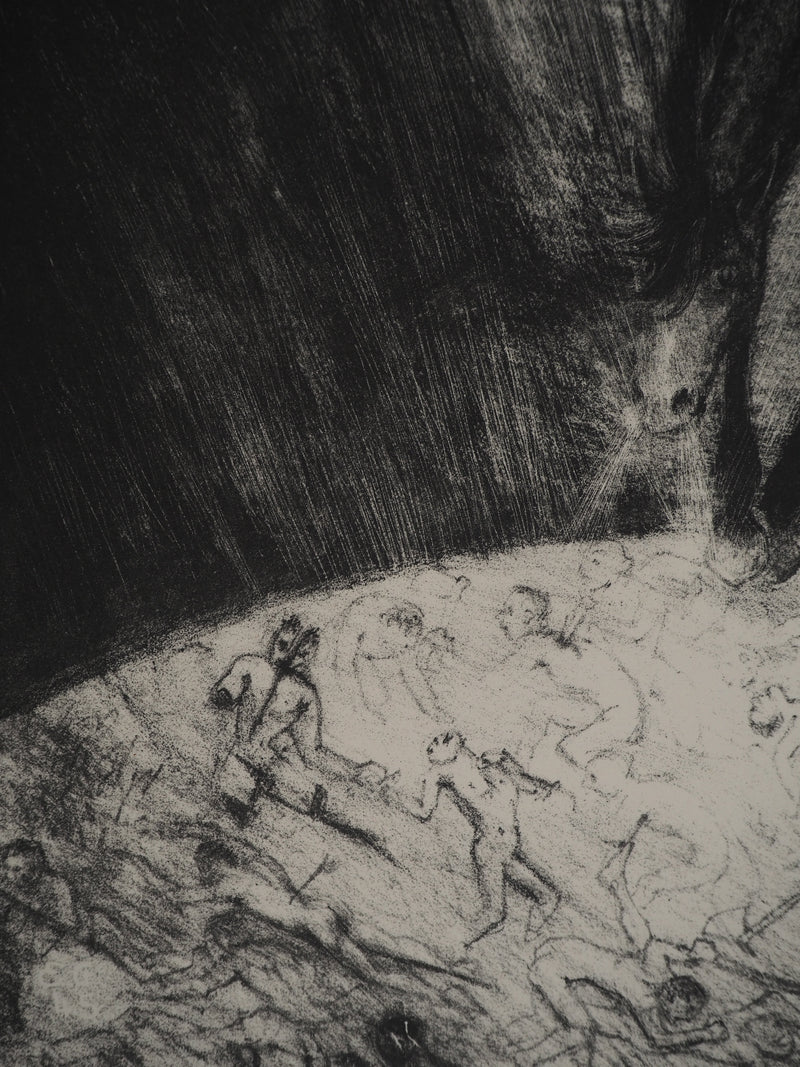 Edouard GOERG : Le cavalier au cheval noir, Lithographie originale (photo de détail 7) - Crédit photo : Galerie Art.Paris