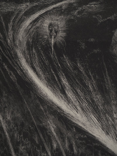 Edouard GOERG : La chute de l'Etoile, Lithographie originale (photo de détail 5) - Crédit photo : Galerie Art.Paris