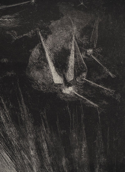 Edouard GOERG : La chute de l'Etoile, Lithographie originale (photo de détail 6) - Crédit photo : Galerie Art.Paris