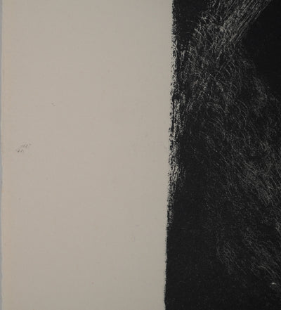Edouard GOERG : L'Ange posant un pied sur la Terre et l'autre sur la Mer, Lithographie originale (photo de détail 9) - Crédit photo : Galerie Art.Paris