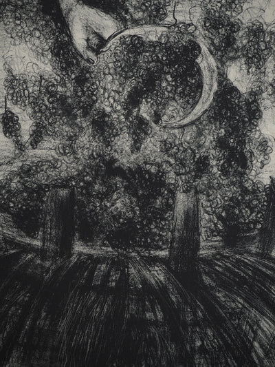 Edouard GOERG : La vendange, Lithographie originale (photo de détail 4) - Crédit photo : Galerie Art.Paris
