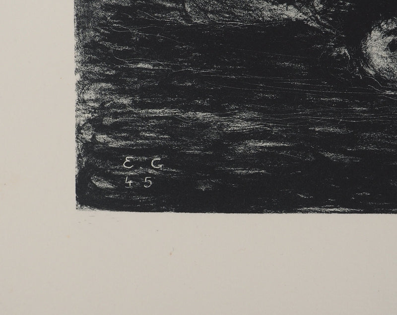 Edouard GOERG : La vendange, Lithographie originale (photo de détail 7) - Crédit photo : Galerie Art.Paris