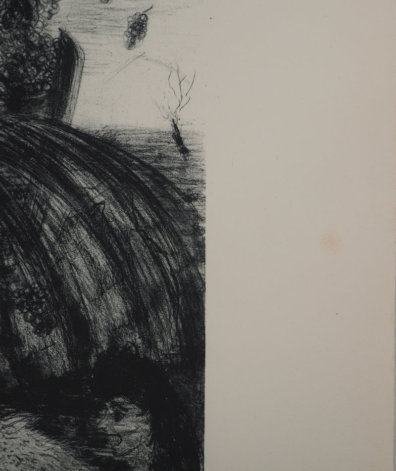 Edouard GOERG : La vendange, Lithographie originale (photo de détail 8) - Crédit photo : Galerie Art.Paris