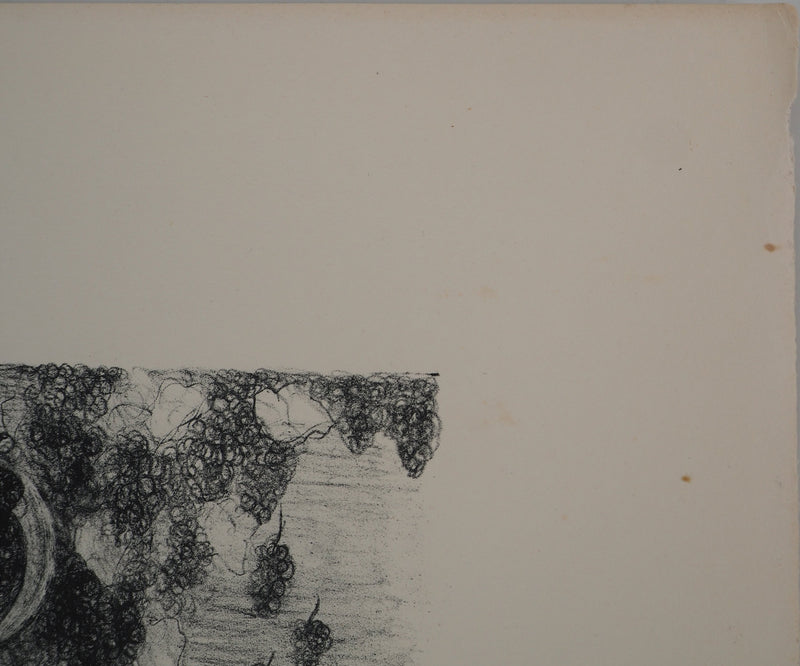 Edouard GOERG : La vendange, Lithographie originale (photo de détail 9) - Crédit photo : Galerie Art.Paris