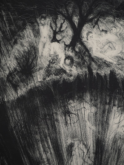 Edouard GOERG : Le tremblement de terre, Lithographie originale (photo de détail 4) - Crédit photo : Galerie Art.Paris