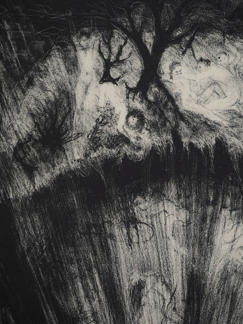 Edouard GOERG : Le tremblement de terre, Lithographie originale (photo de détail 4) - Crédit photo : Galerie Art.Paris
