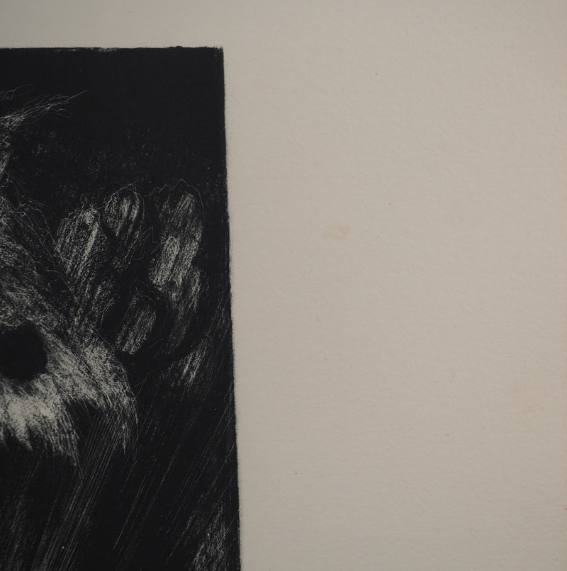 Edouard GOERG : Le tremblement de terre, Lithographie originale (photo de détail 8) - Crédit photo : Galerie Art.Paris