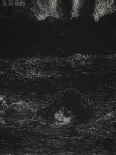 Edouard GOERG : La Nouvelle Jérusalem, Lithographie originale (photo de détail 6) - Crédit photo : Galerie Art.Paris