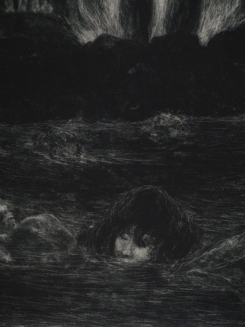 Edouard GOERG : La Nouvelle Jérusalem, Lithographie originale (photo de détail 6) - Crédit photo : Galerie Art.Paris