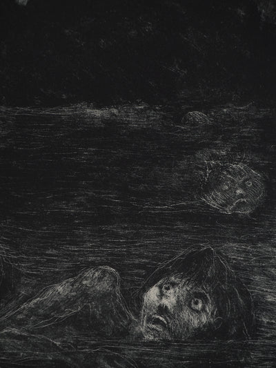 Edouard GOERG : La Nouvelle Jérusalem, Lithographie originale (photo de détail 7) - Crédit photo : Galerie Art.Paris