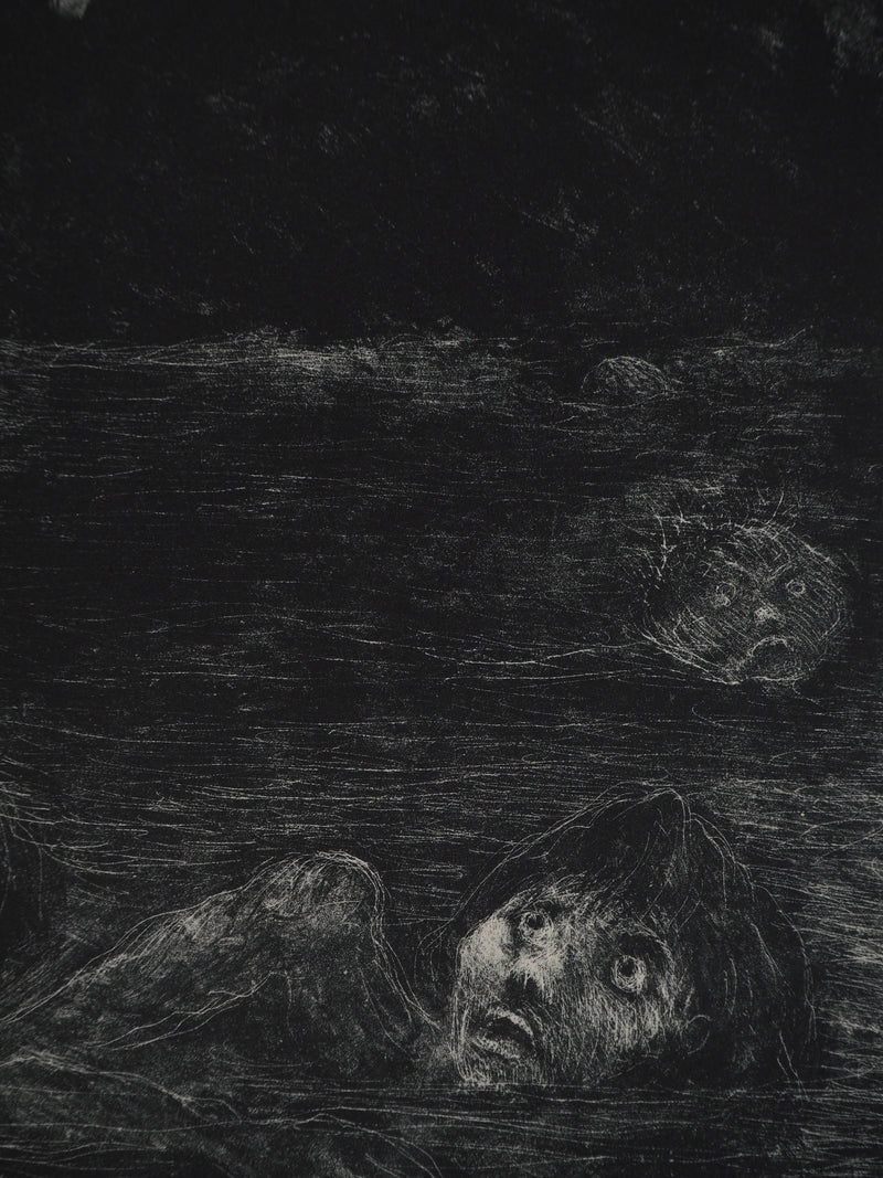 Edouard GOERG : La Nouvelle Jérusalem, Lithographie originale (photo de détail 7) - Crédit photo : Galerie Art.Paris