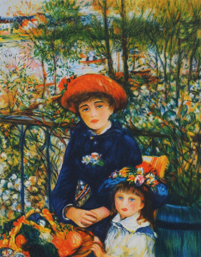 Pierre Auguste RENOIR : Femme et enfant, Lithographie originale (photo de détail 3) - Crédit photo : Galerie Art.Paris