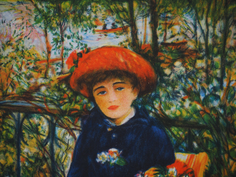 Pierre Auguste RENOIR : Femme et enfant, Lithographie originale (photo de détail 5) - Crédit photo : Galerie Art.Paris