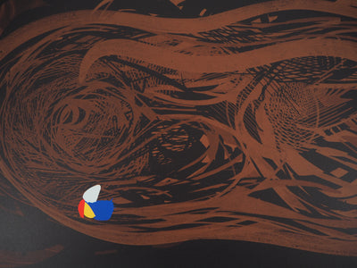Raymond MORETTI : Emergence de la couleur, Lithographie originale (photo de détail 3) - Crédit photo : Galerie Art.Paris