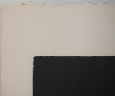 Bertrand DORNY : Composition au fil rouge, Gravure originale (photo de détail 8) - Crédit photo : Galerie Art.Paris