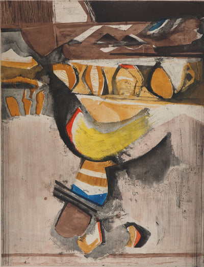 Roger BERTEMES : Jour doré, Gravure originale (photo de détail 3) - Crédit photo : Galerie Art.Paris