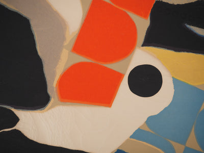 Max PAPART : Espace aérien, Gravure originale (photo de détail 4) - Crédit photo : Galerie Art.Paris