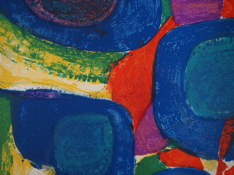 Gustav BOLIN : Symphonie Colorée, Lithographie originale (photo de détail 5) - Crédit photo : Galerie Art.Paris