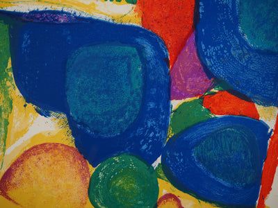 Gustav BOLIN : Symphonie Colorée, Lithographie originale (photo de détail 6) - Crédit photo : Galerie Art.Paris