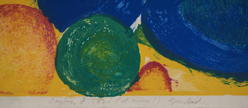 Gustav BOLIN : Symphonie Colorée, Lithographie originale (photo de détail 8) - Crédit photo : Galerie Art.Paris