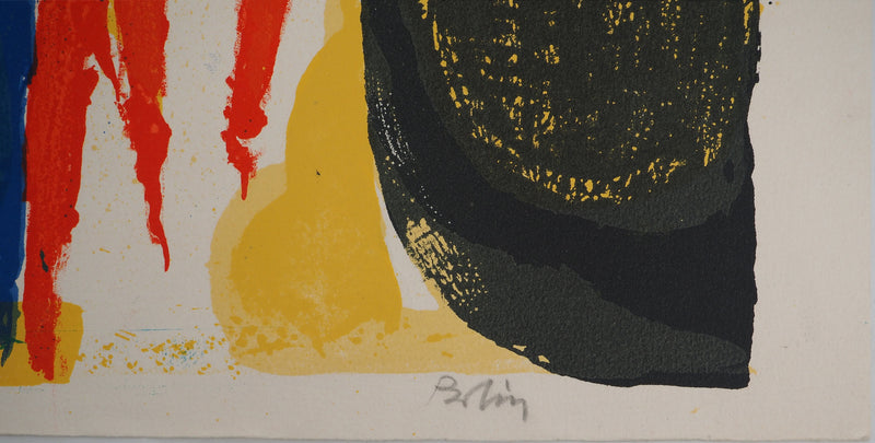Gustav BOLIN : Symphonie Colorée, Lithographie originale (photo de détail 2) - Crédit photo : Galerie Art.Paris