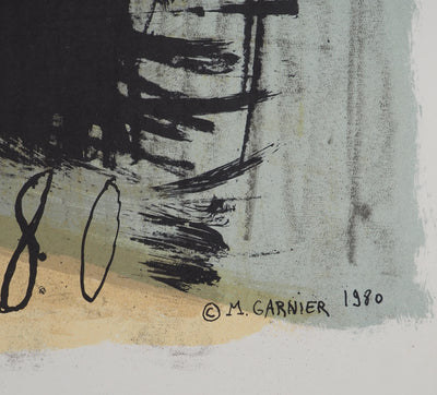 Bernard BUFFET : Annabel, Affiche originale (photo de détail 8) - Crédit photo : Galerie Art.Paris