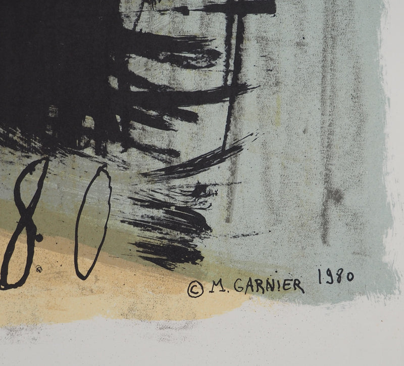Bernard BUFFET : Annabel, Affiche originale (photo de détail 8) - Crédit photo : Galerie Art.Paris