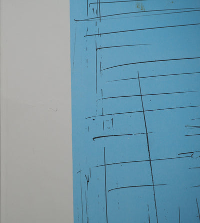 Bernard BUFFET : Pays-Bas : Le Moulin, Affiche originale (photo de détail 9) - Crédit photo : Galerie Art.Paris