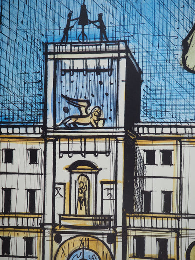 Bernard BUFFET : Venise, Affiche originale (photo de détail 5) - Crédit photo : Galerie Art.Paris