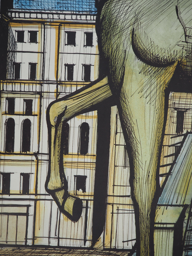 Bernard BUFFET : Venise, Affiche originale (photo de détail 7) - Crédit photo : Galerie Art.Paris