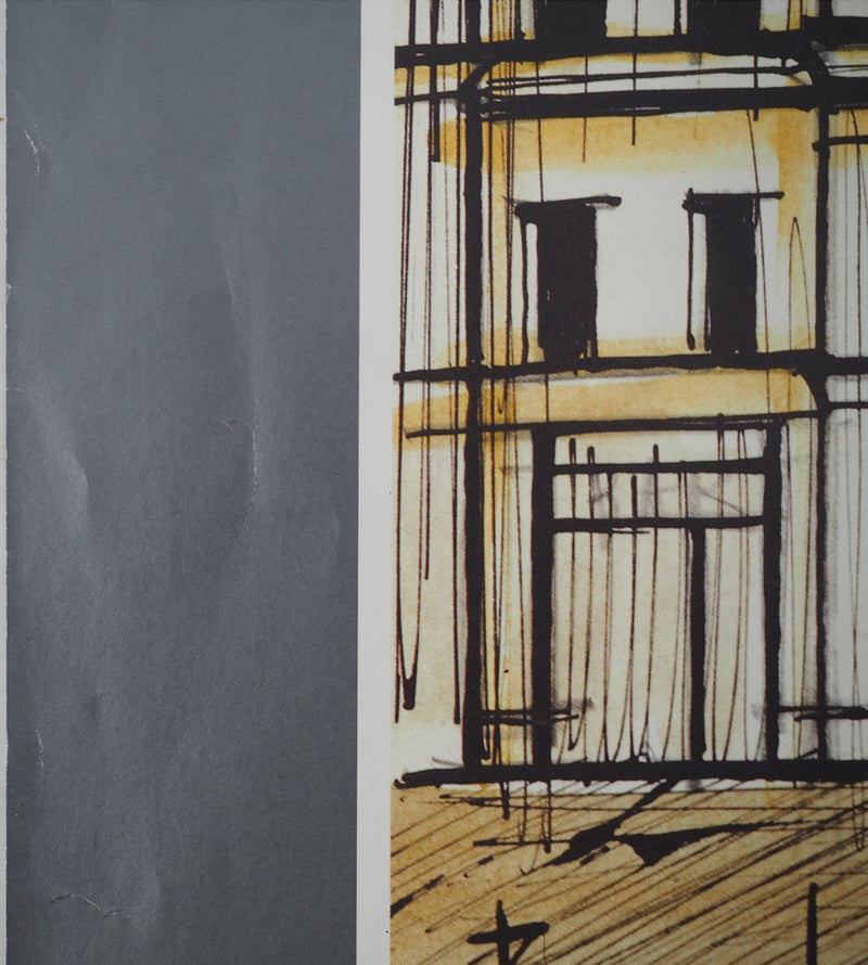 Bernard BUFFET : Venise, Affiche originale (photo de détail 12) - Crédit photo : Galerie Art.Paris