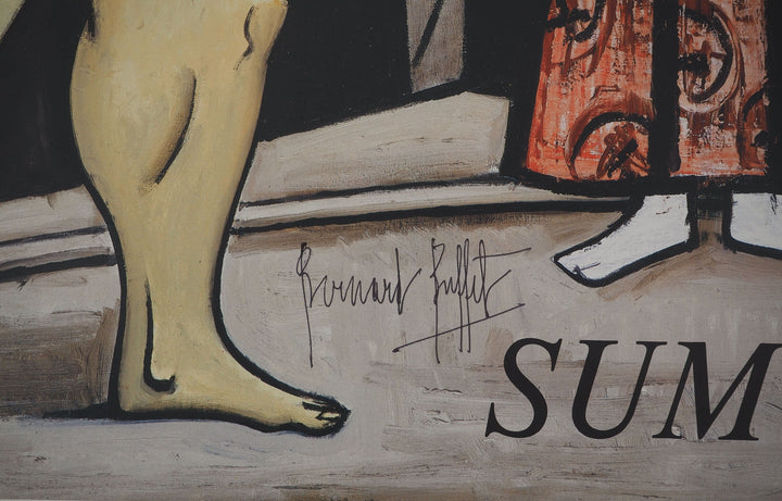 Bernard BUFFET: Japan, Sumo, Original Poster – art.paris