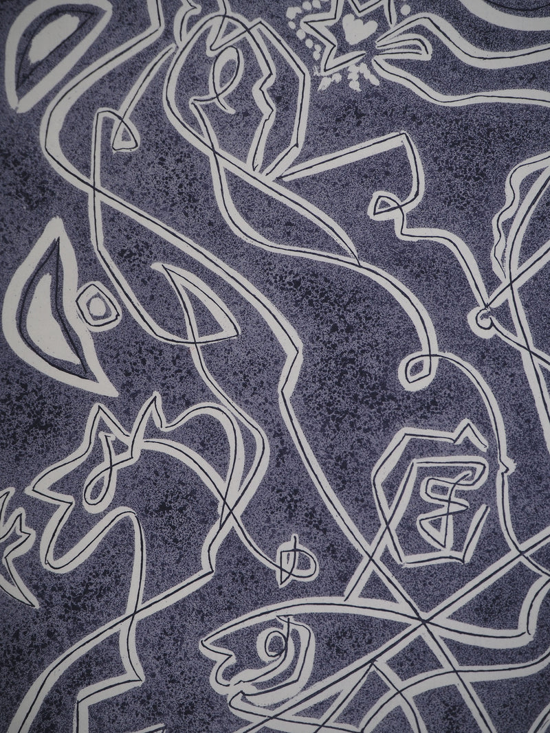 André MASSON : Entrelac de figures, Gravure originale (photo de détail 4) - Crédit photo : Galerie Art.Paris