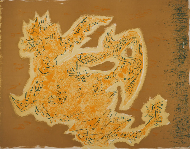 André MASSON : Métamorphose, Lithographie originale (photo de détail 3) - Crédit photo : Galerie Art.Paris