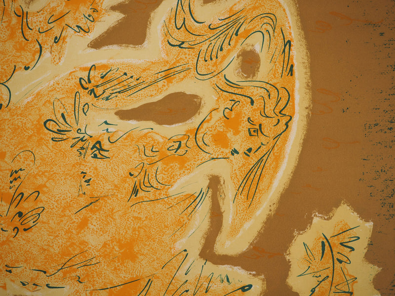 André MASSON : Métamorphose, Lithographie originale (photo de détail 5) - Crédit photo : Galerie Art.Paris