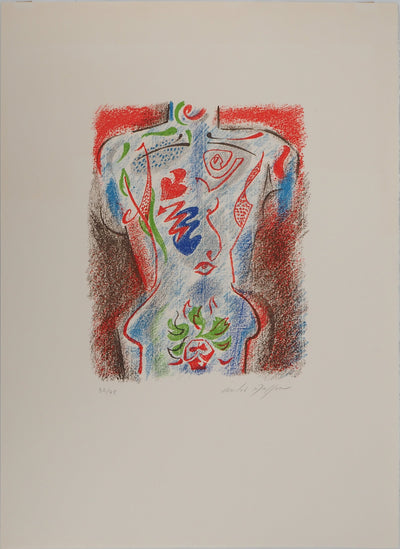 André MASSON : Ode à l'amour, Lithographie originale (vue générale) - Crédit photo : Galerie Art.Paris